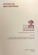 La dalla que dalla: de la festa del Corpus d'Ais de Provença a la Dansa de la Mort de Verges (convergències i divergències)