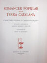 Romancer popular de la terra catalana. Cançons feudals cavalleresques
