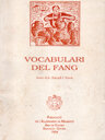Vocabulari del fang