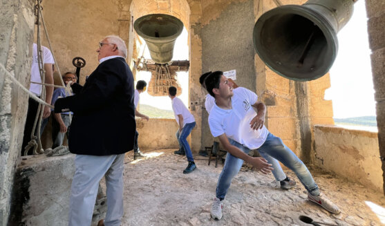 Trobada de Campaners a Os de Balaguer. Foto: Ràdio Balaguer